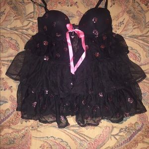 NWOT Victoria's Secret Ruffle Babydoll